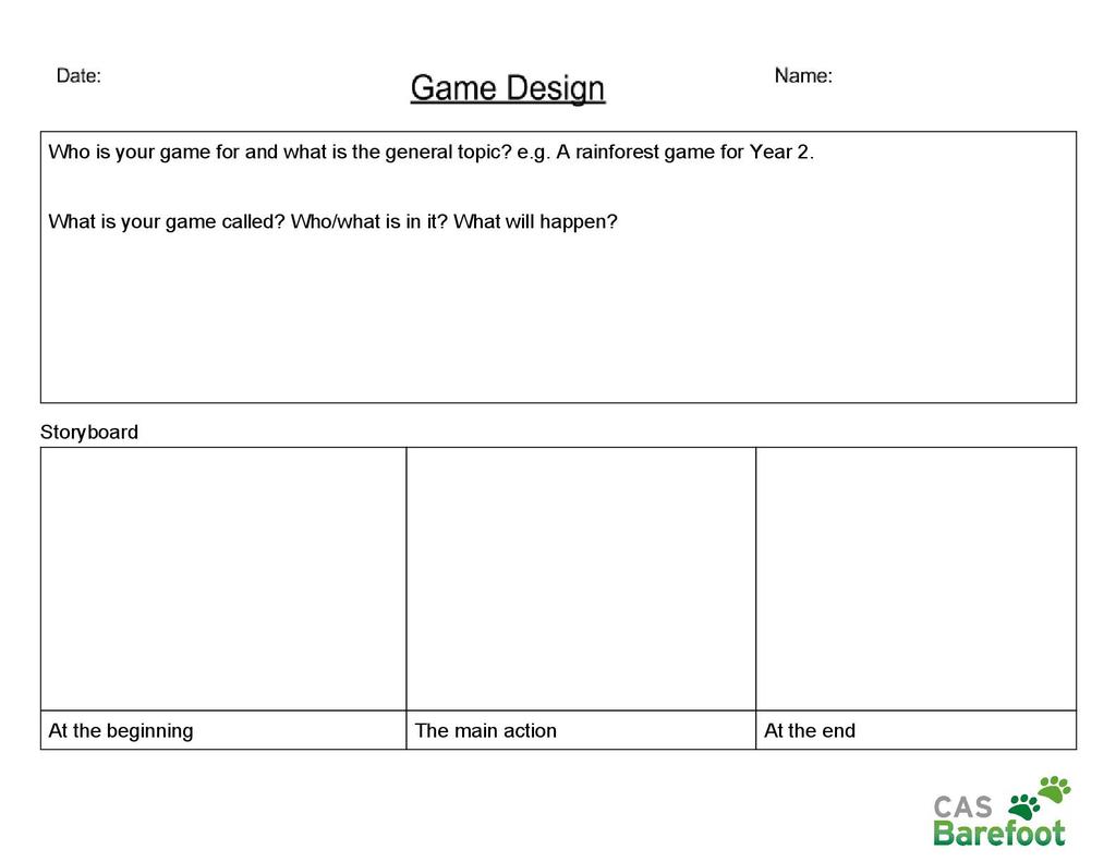 Game Design Document Template Pdf / Game Design Document Example Video